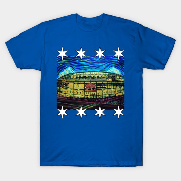 Night Game T-Shirt by lampkin